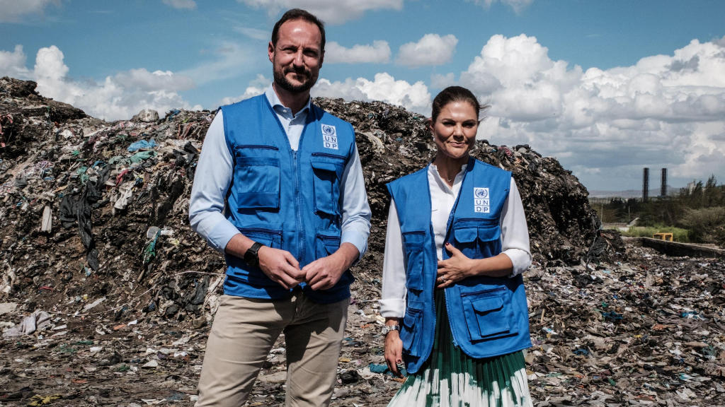 Royales Dream-Team zusammen in Kenia unterwegs Prinz Haakon und Prinzessin Victoria