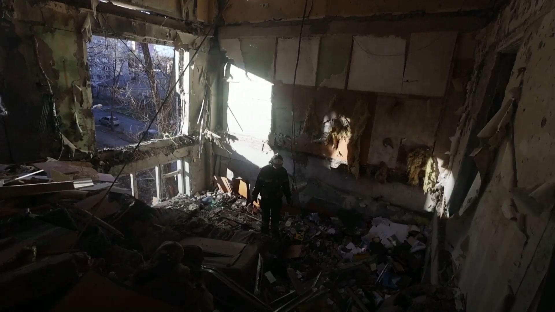Sechs Tote bei Angriff auf russisch besetztes Donezk Ukraine bestreitet Beschuss