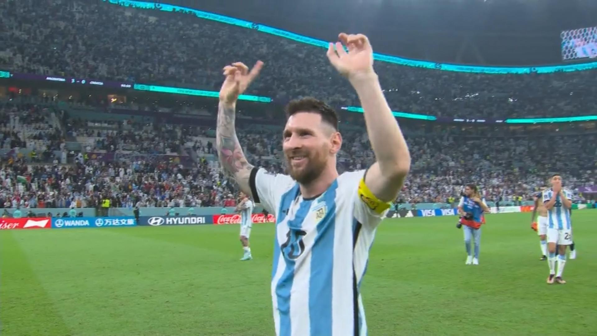 Messi und Argentinien stehen im WM-Finale Kroatien ohne Chance gegen den Zauberer