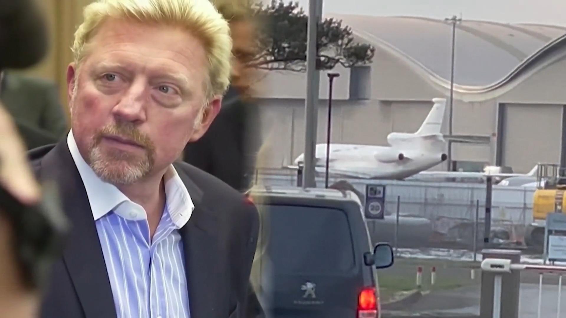 Verwirrung um Abschiebung von Boris Becker UK-Privatjet landete in München