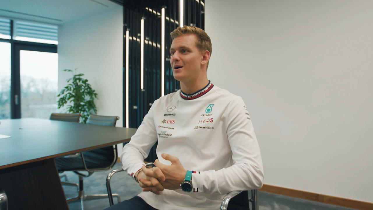 Mick Schumacher in Mercedes: 