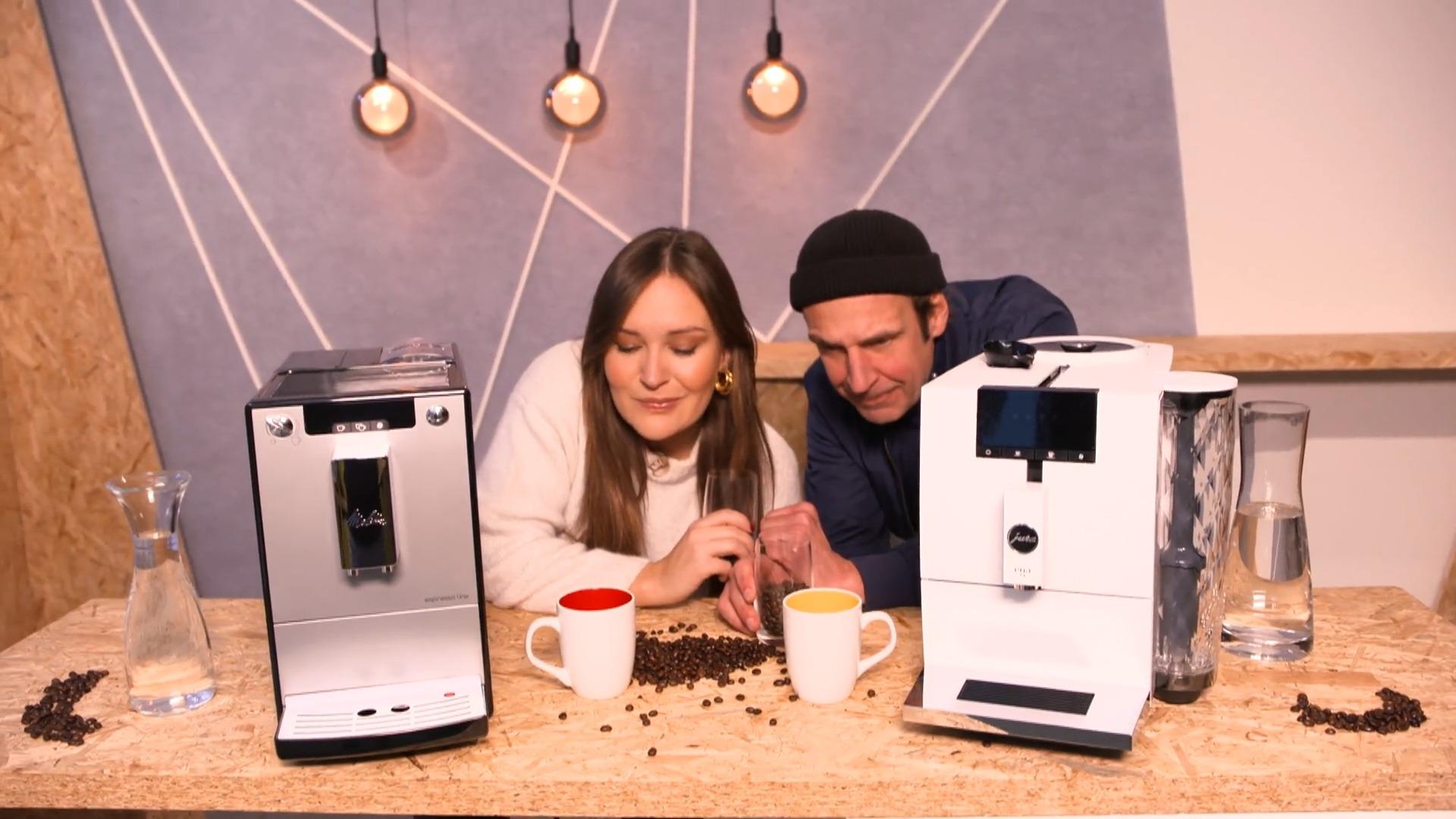 Macchine da caffè completamente automatiche al banco prova contro il marchio