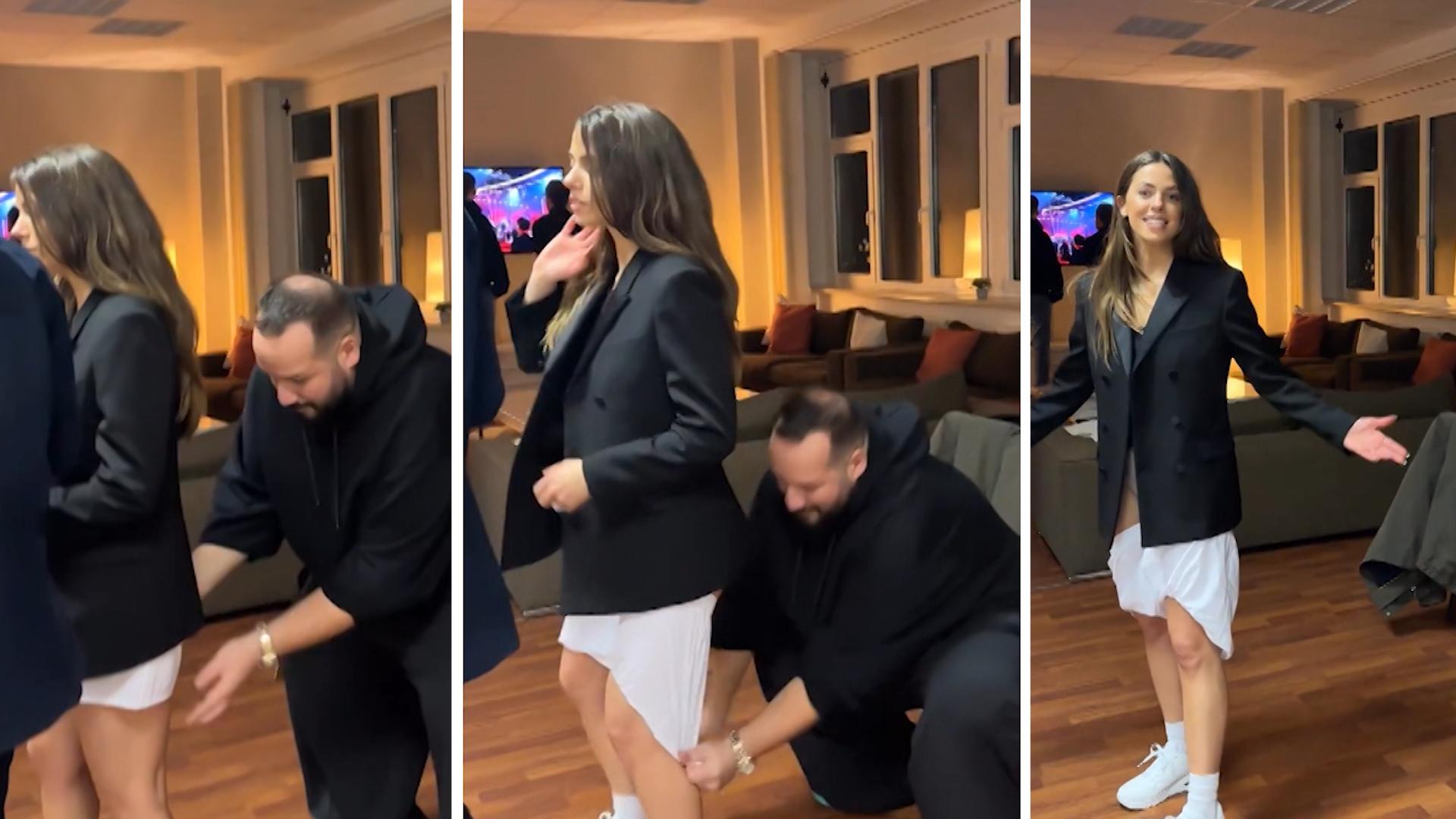 Blank gezogen! Vanessa Mai plötzlich in Unterwäsche Stylist entblößt Schlager-Star