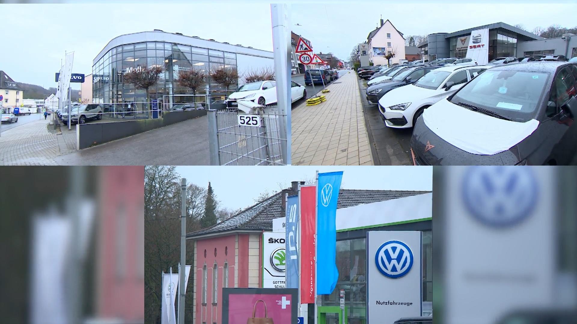 Stink-Attacke auf Autohäuser in Wuppertal Klima-Aktivisten verpesten die Luft