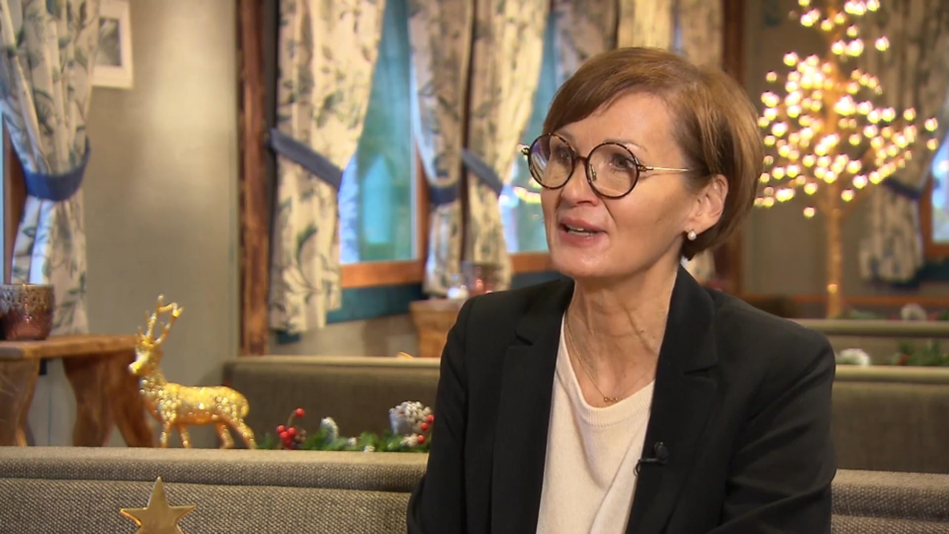 Bundesministerin Bettina Stark-Watzinger (FDP) im Talk RTL Hessen-Weihnachtsinterview