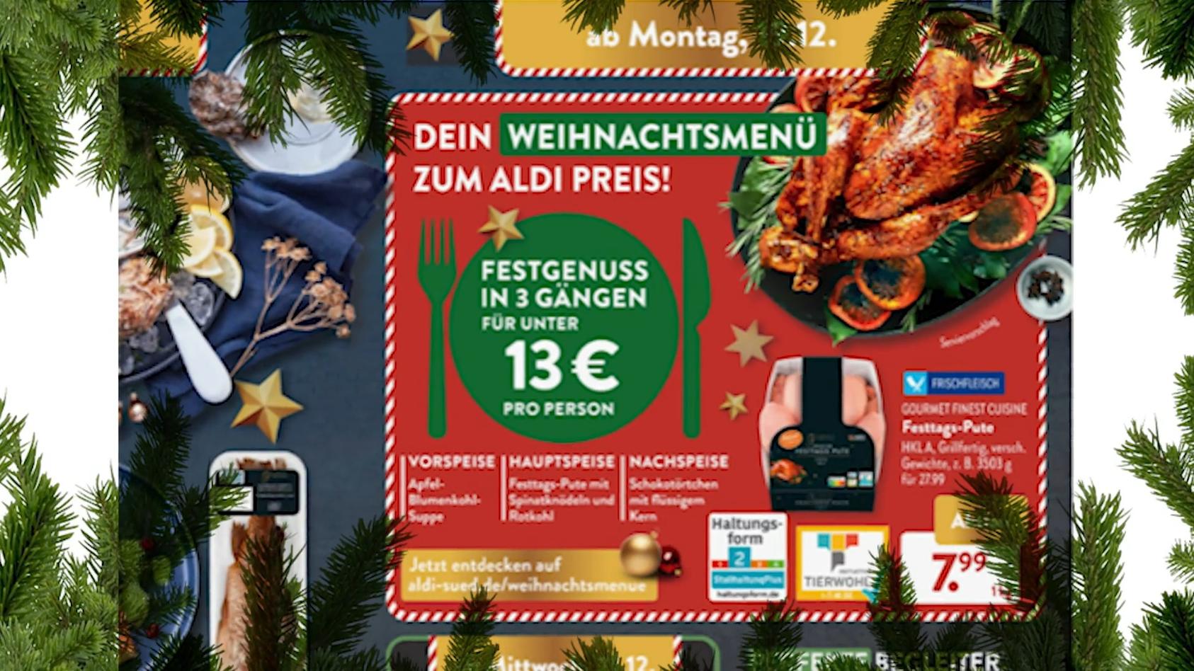 WeihnachtsmenüSchnapper ALDI oder LIDL bei wem ist es günstiger?