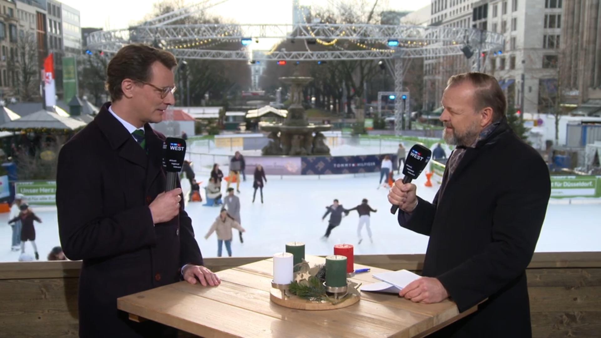Weihnachtsinterview mit NRW-Ministerpräsident RTL WEST