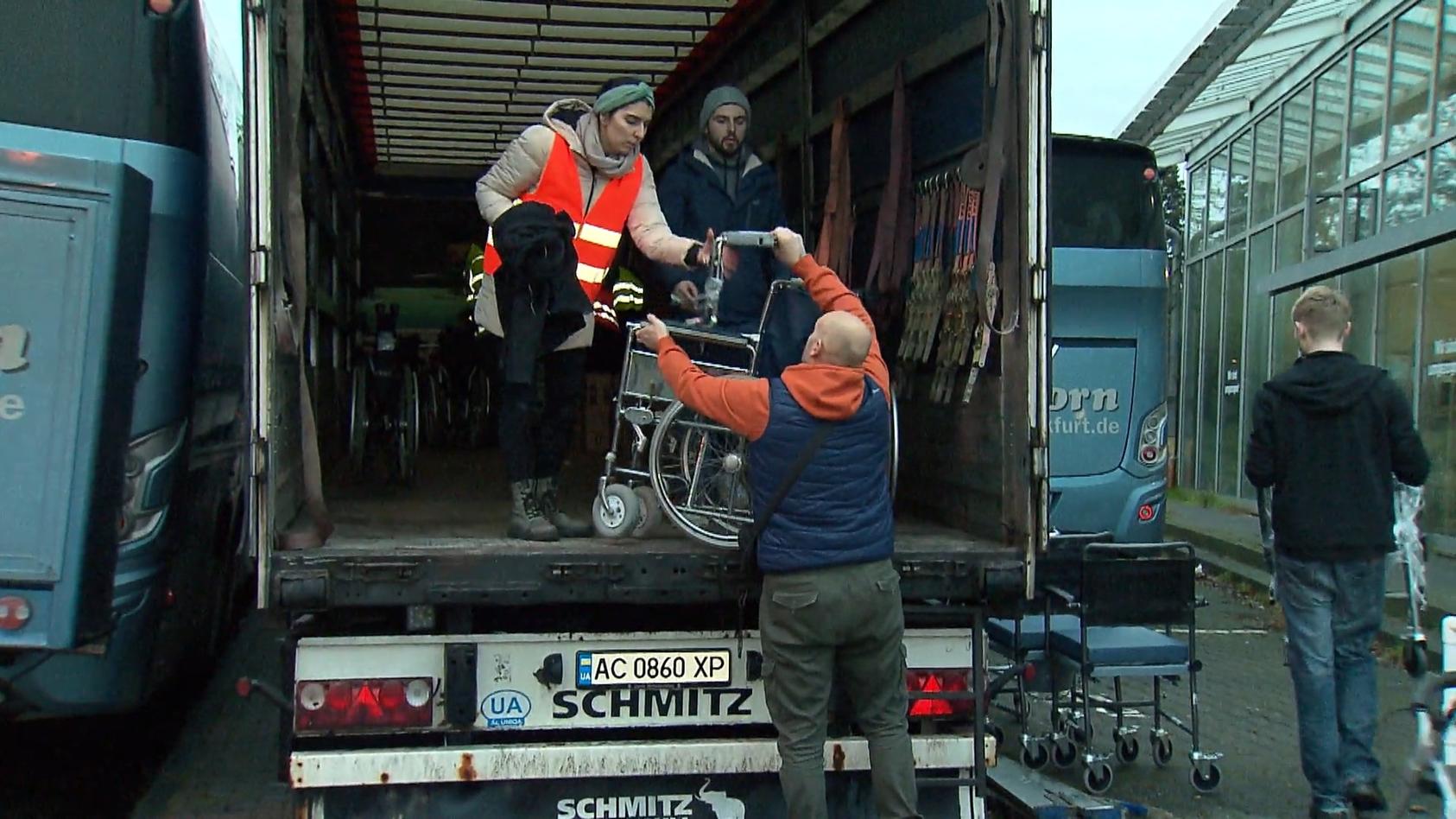 Initiative spendet 40 Tonnen Hilfsgüter an Krankenhäuser "Frankfurt for Ukraine"