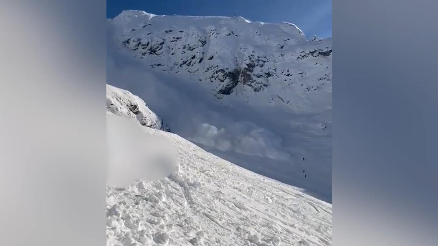 Augenzeugenvideo zeigt Lawinen-Drama Haarscharf am Tod vorbei