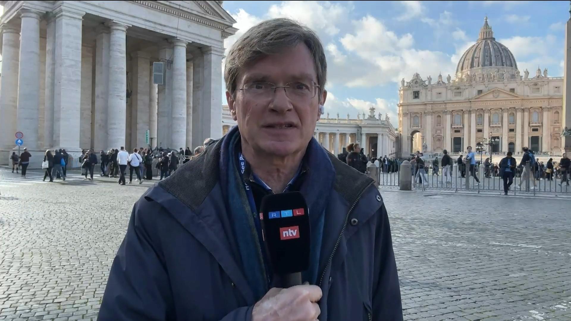 "Es gibt noch kein Protokoll im Falle des Todes" Udo Gümpel zu Papst Benedikt