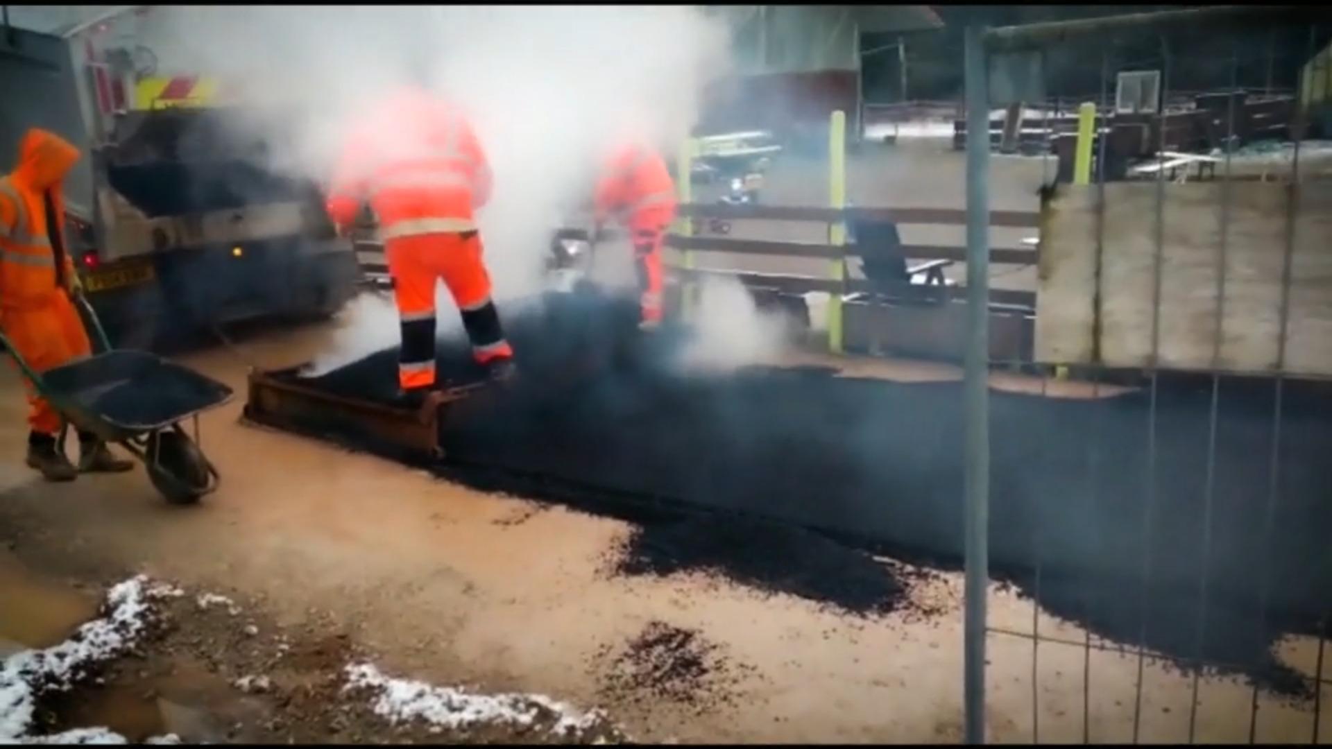 Die Abzocke der Asphalt-Kolonne Sie arbeiten drauf los und Sie müssen zahlen!