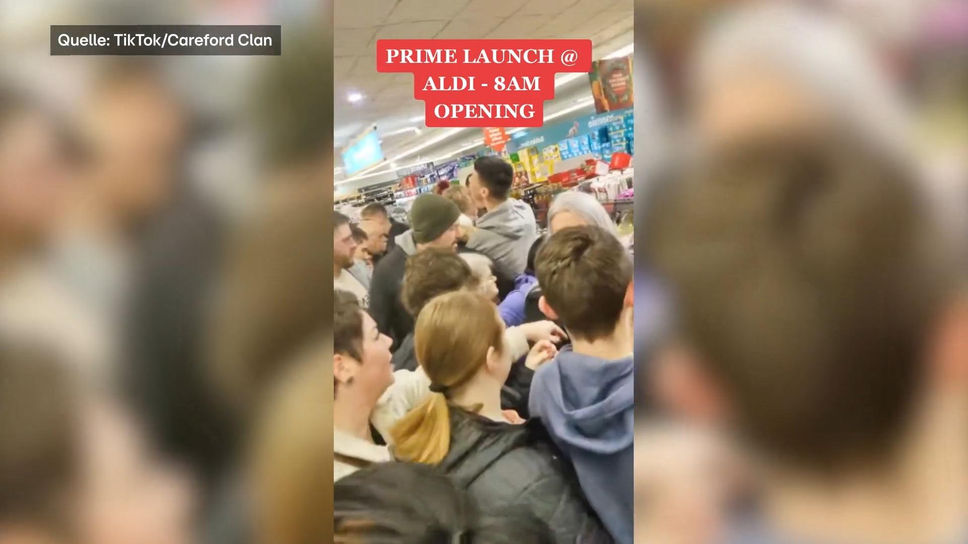 Darum rennen Teenager in England Aldi die Bude ein Youtuber bringen Drink auf den Markt