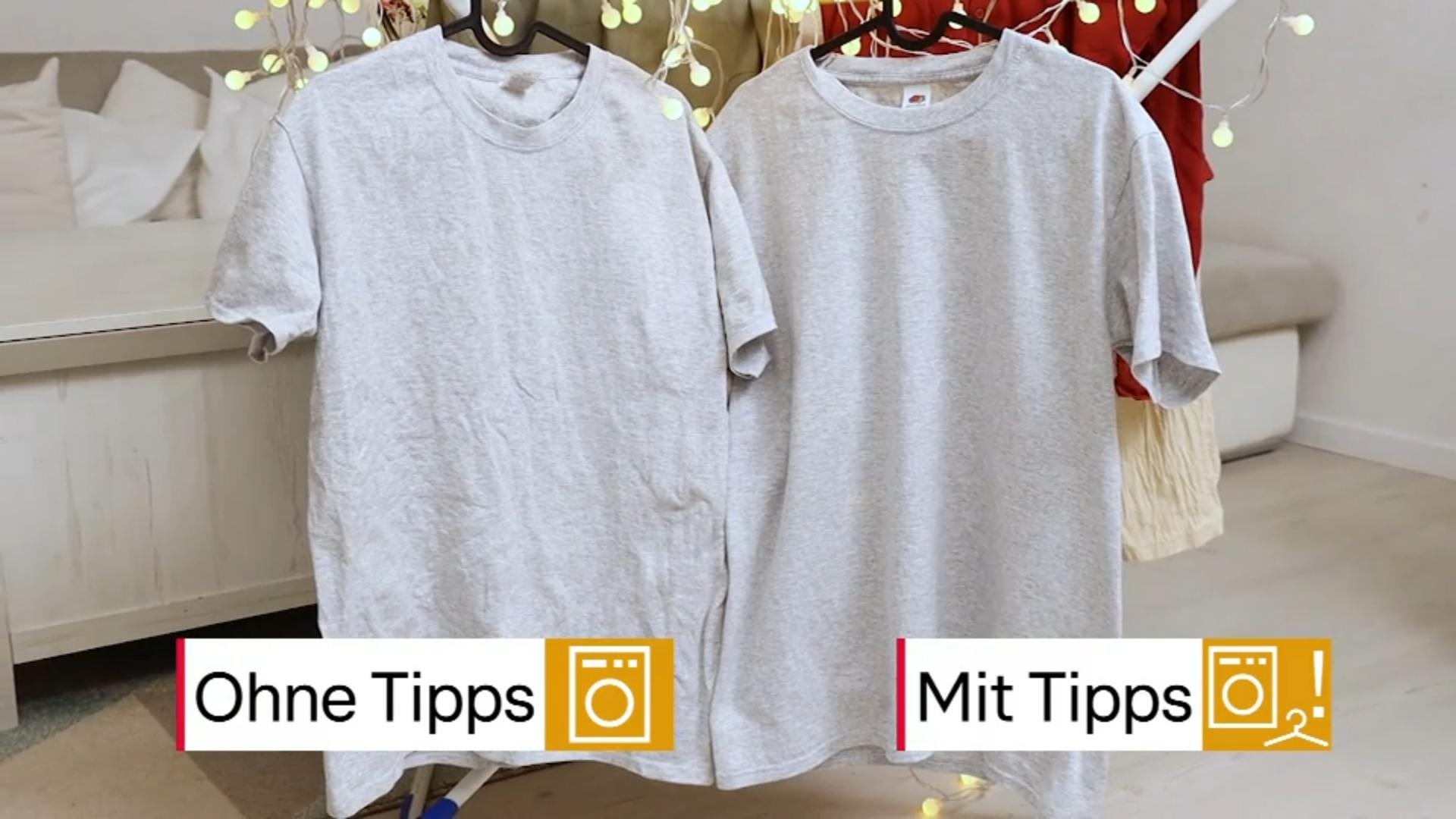 Keine lästigen Falten mehr Ohne Bügeln!