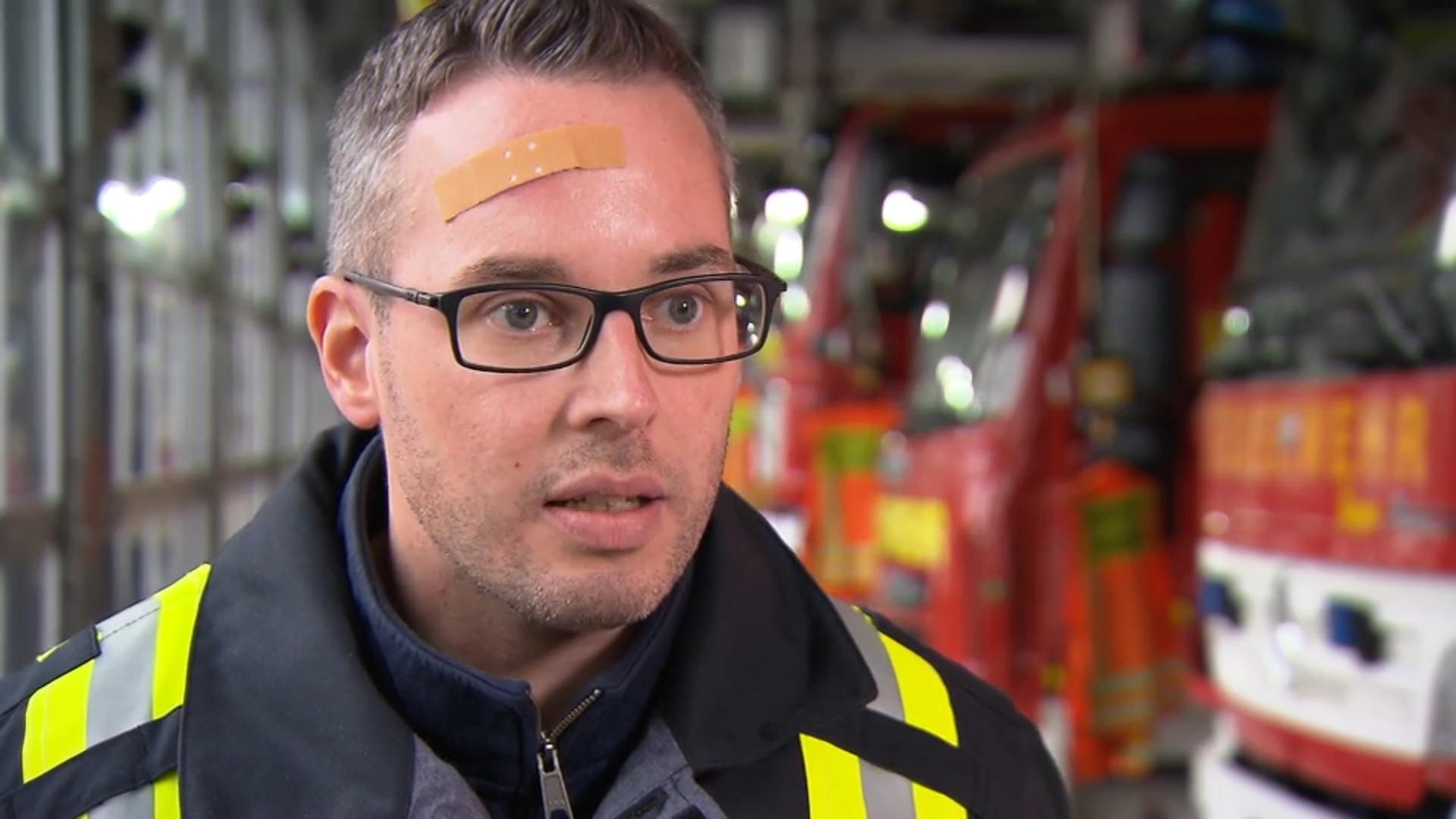 Sven Bertog: Silvester war für mich der Horror! Feuerwehrmann mit Reizgas besprüht
