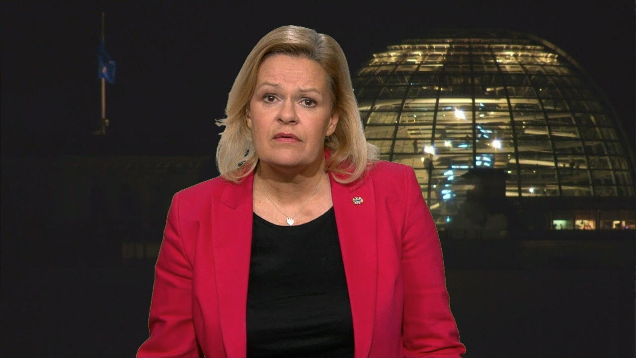 Innenministerin gegen Migrationsquoten an Schulen Nancy Faeser im RTL-Interview