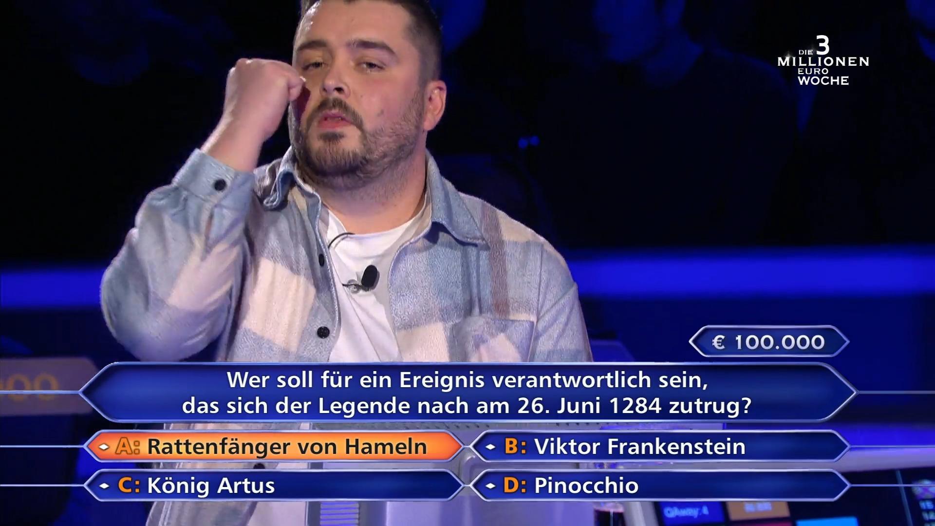 Für Maik Müller hat sich das Bootcamp ausgezahlt WWM-3-Millionen-Euro-Finale: Er holt 110.000 Euro