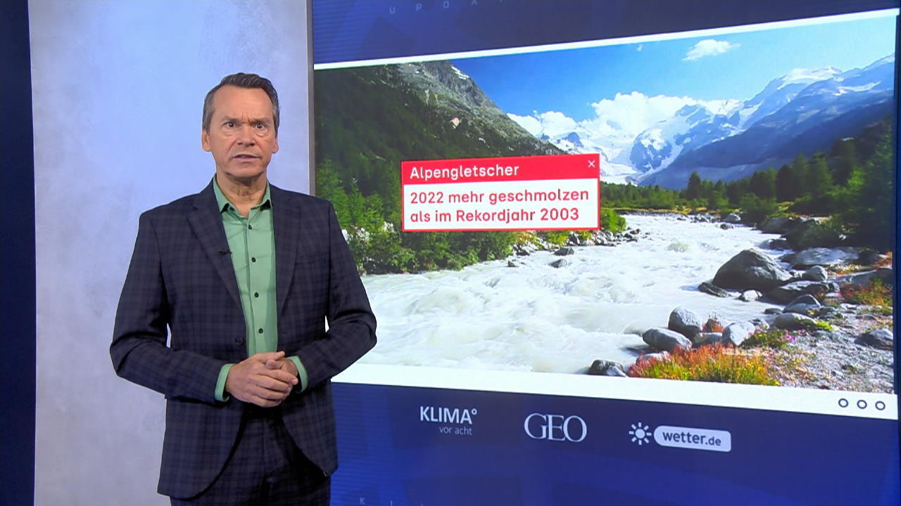 Projekte, die den Gletscherschwund aufhalten können Krasse Gletscherschmelze in den Alpen