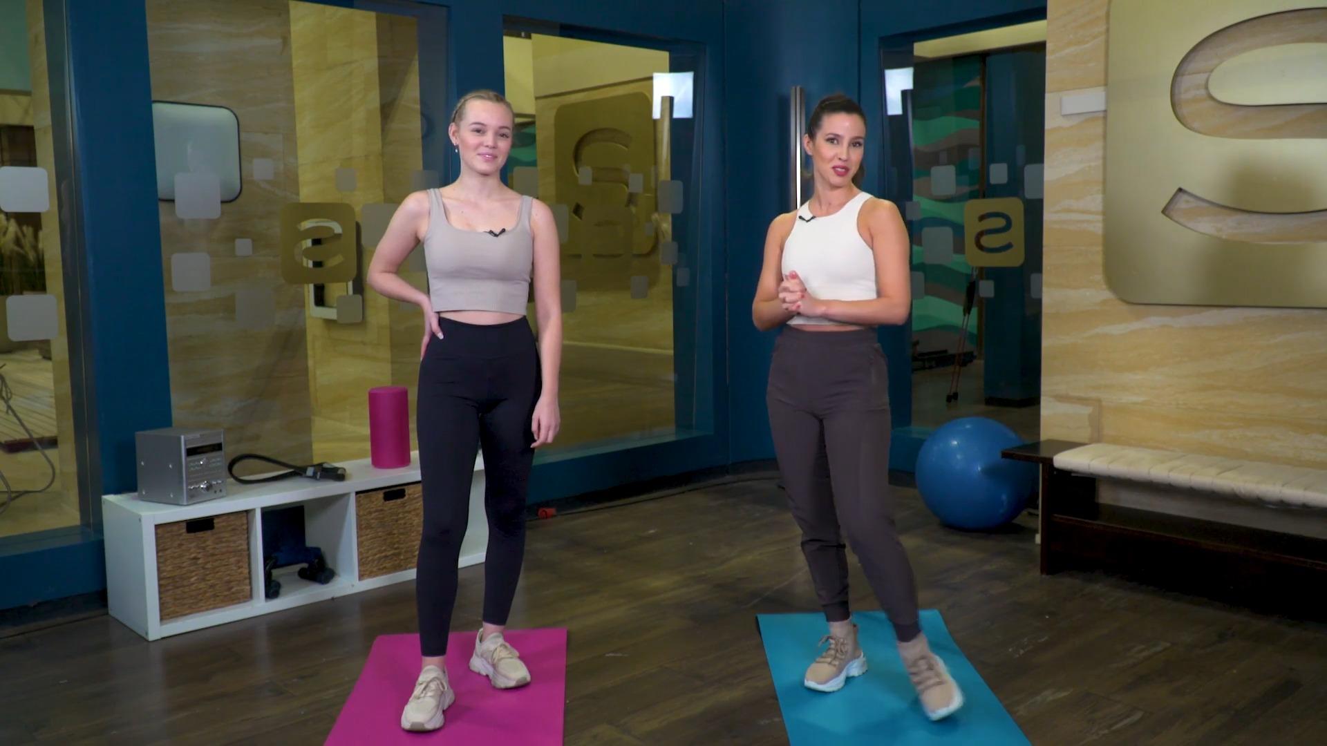 Hartes Po-Training  mit Lilly und Alexandra AWZ-Stars geben Fitness-Tipps!