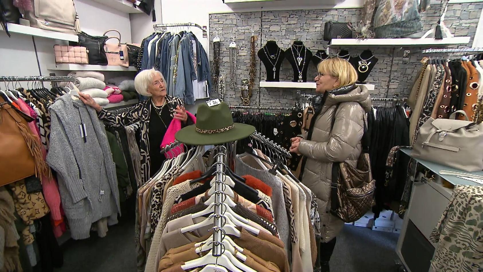 Boutique-Besitzerin berät mit 92 Jahren Spaß an Mode