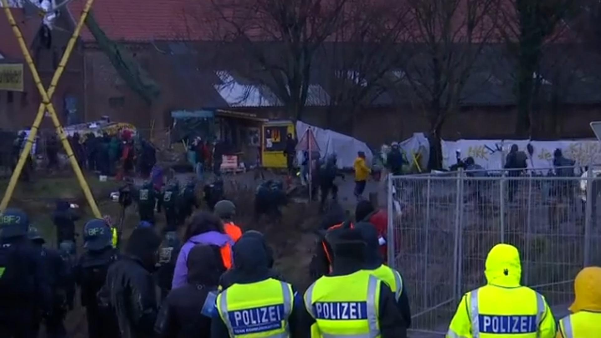 Polizei beginnt Räumung Lützerath