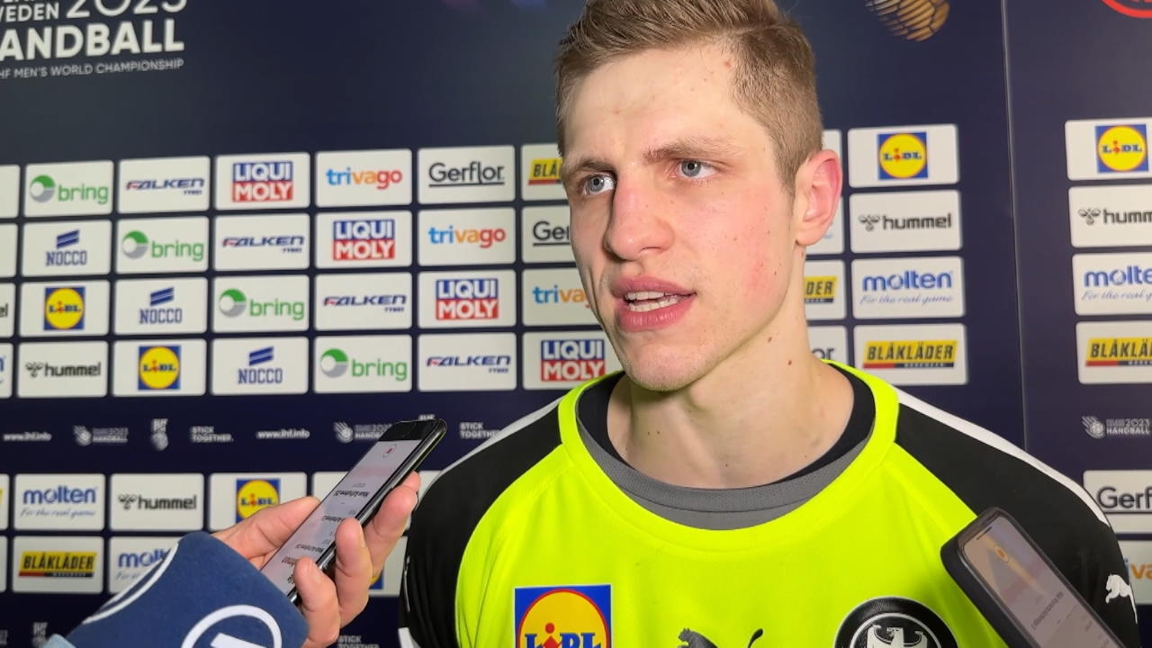 Deutsche Handballer stolz: "Joel hat den Kasten zugenagelt" WM-Hauptrunde ist sicher