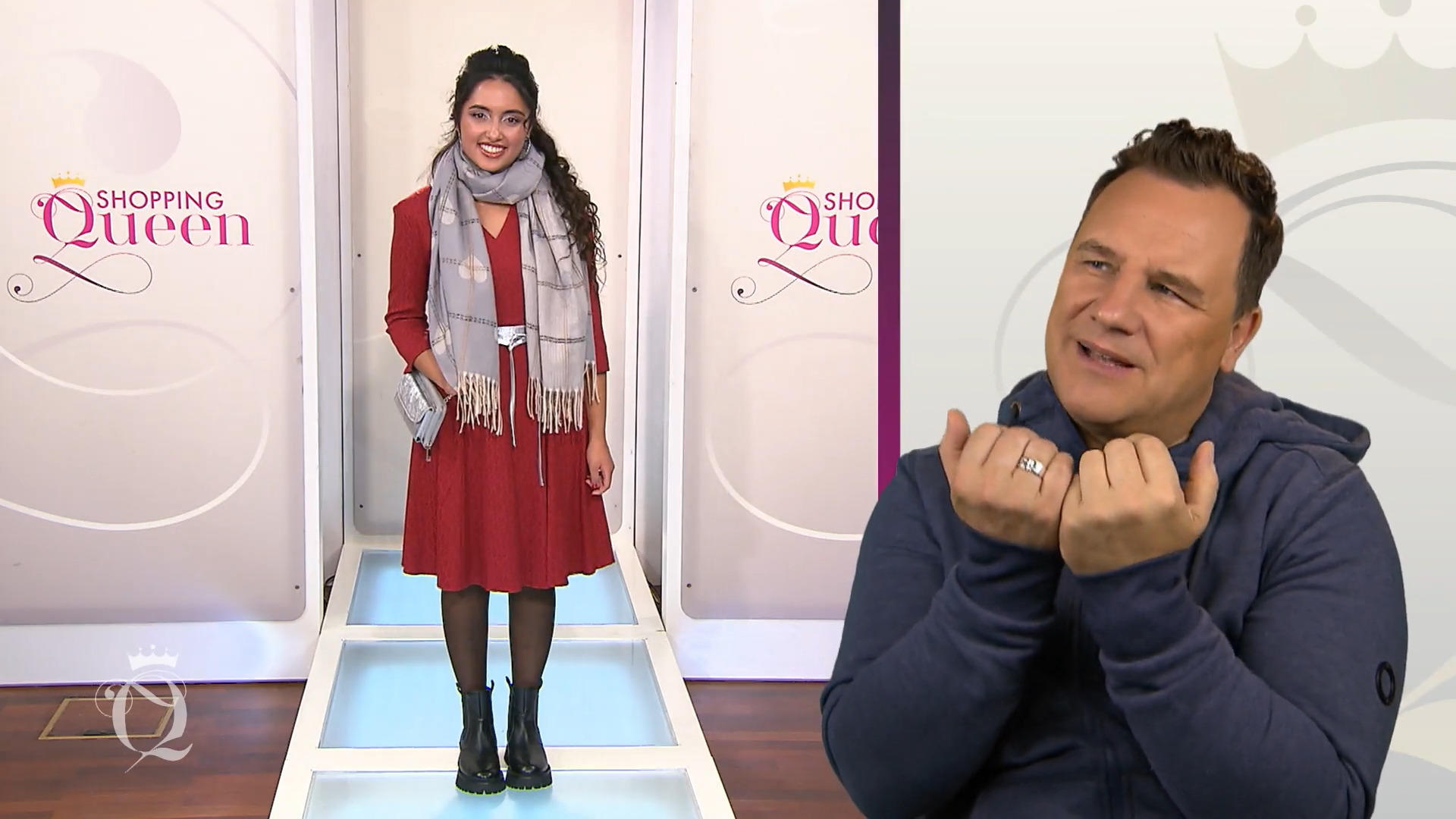 Guido findet Articas Outfit "Nicht ganz rund" Abend? Tag?