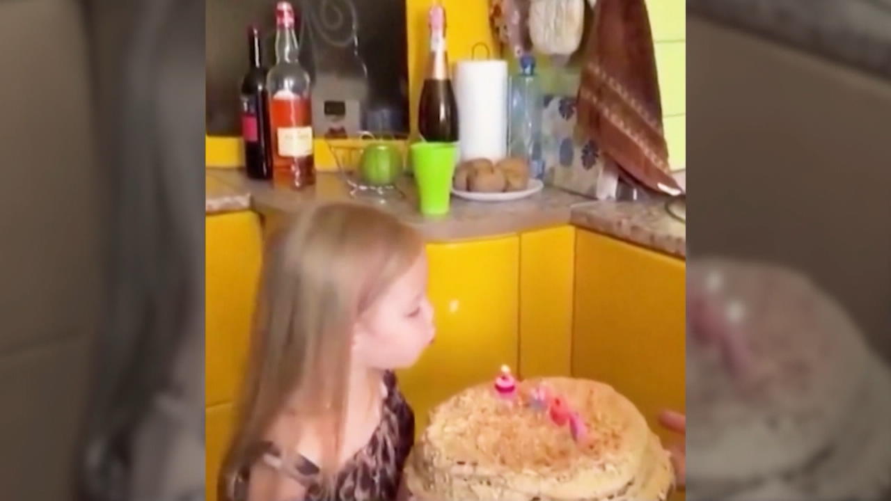 Erst feierten sie ihren 4. Geburtstag - dann fielen Bomben Es steht nur noch die gelbe Küche