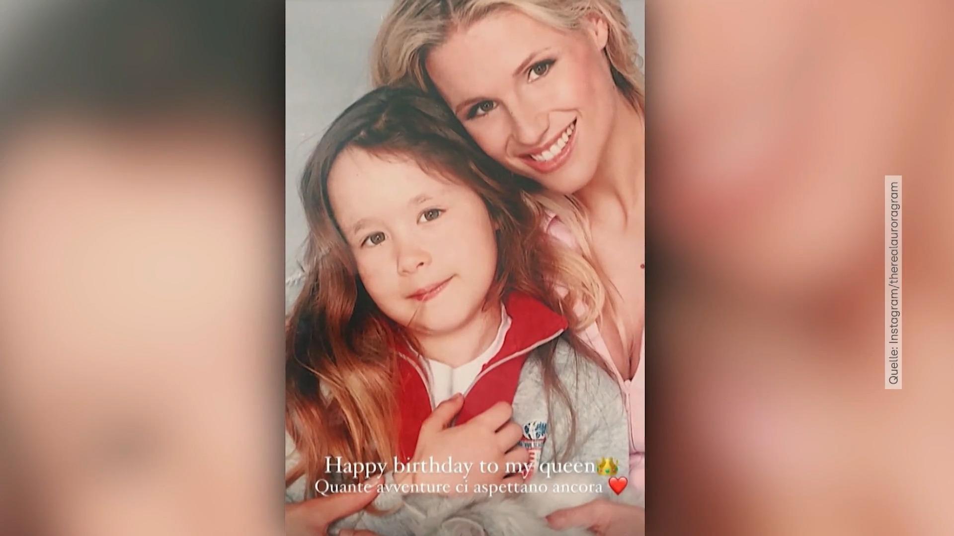 Zum 46. Geburtstag von Michelle Hunziker Tochter teilt ungesehene Familienfotos