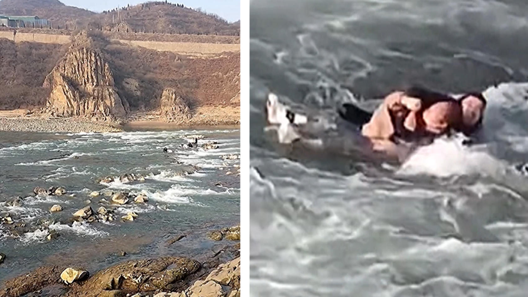 Touristen machen Fotos am Fluss – zwei Menschen sterben Vom Wasser weggespült!