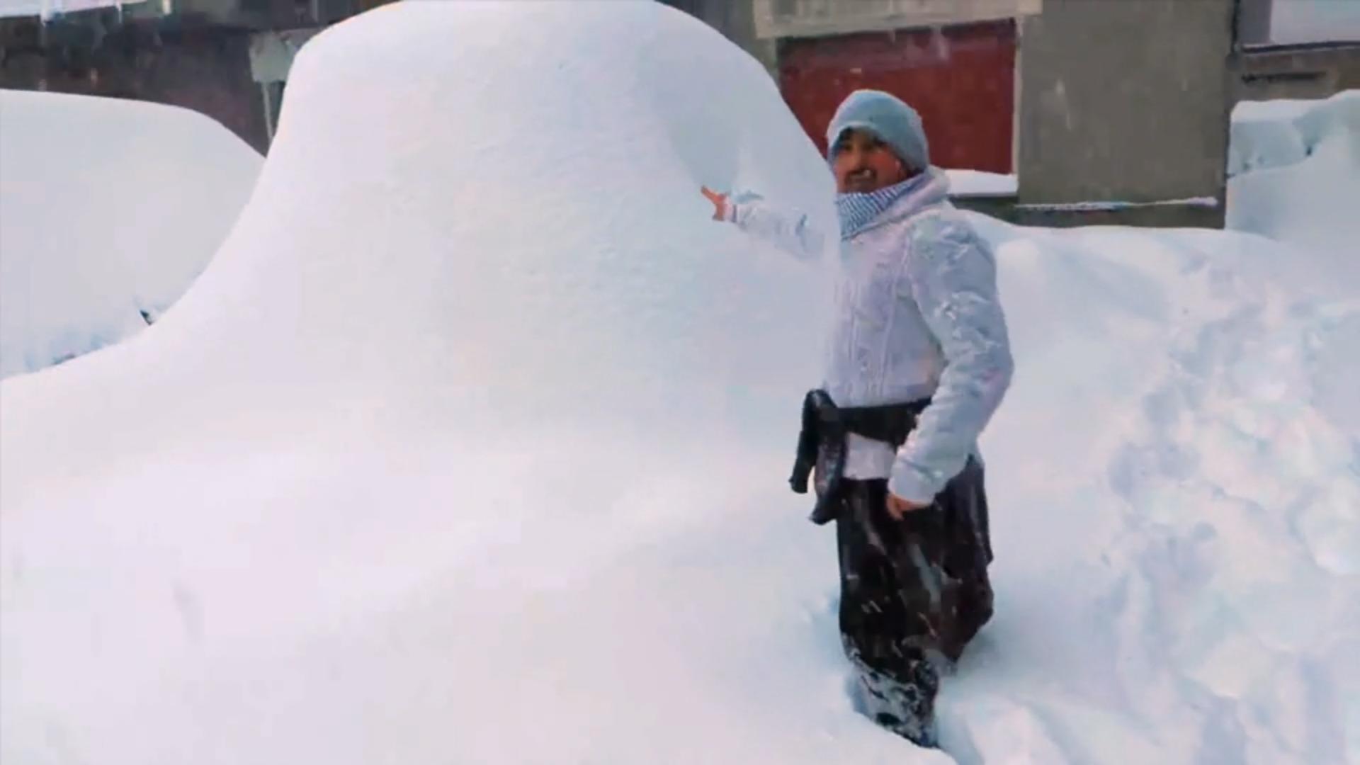 Richtig viel Schnee auf Mallorca Und in Rimini findet man sein Auto nicht mehr