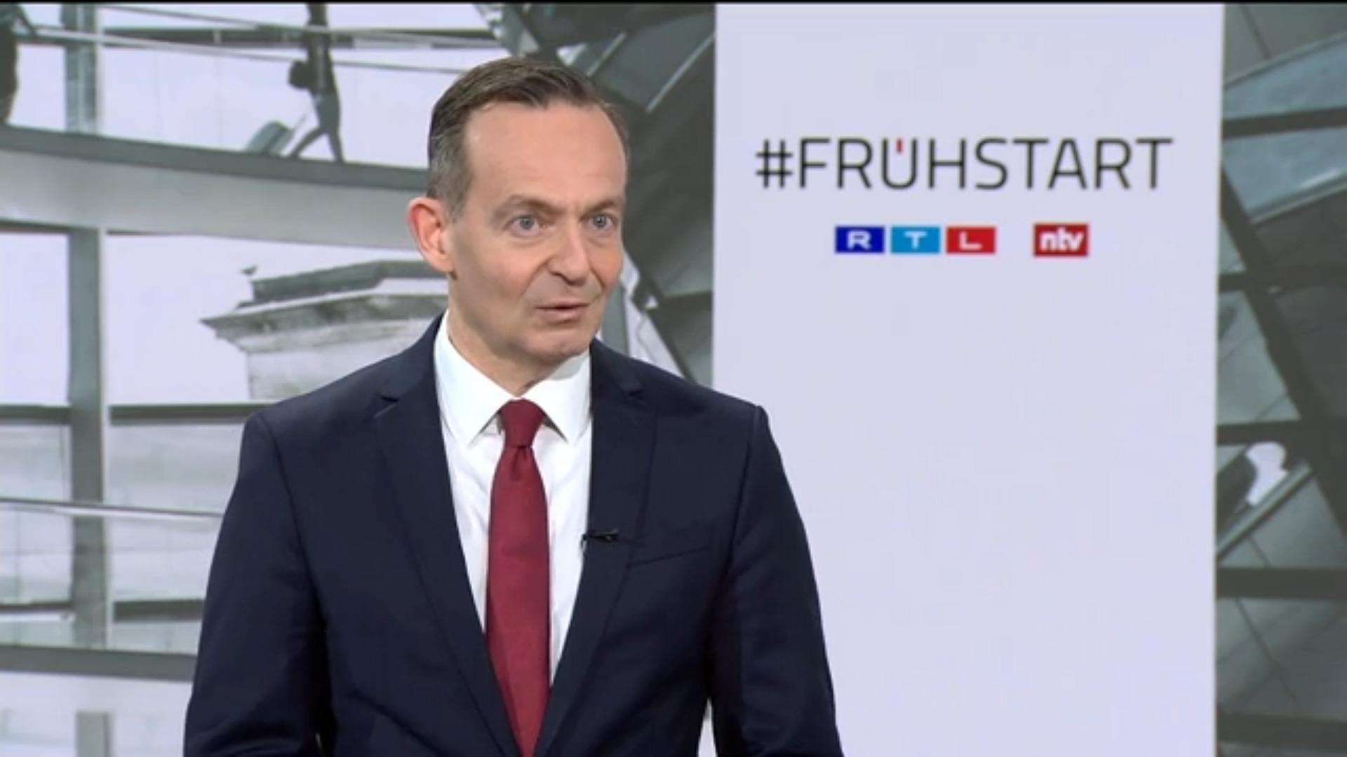 Wissing besteht auf Neubau von Autobahnen RTL/ntv Frühstart