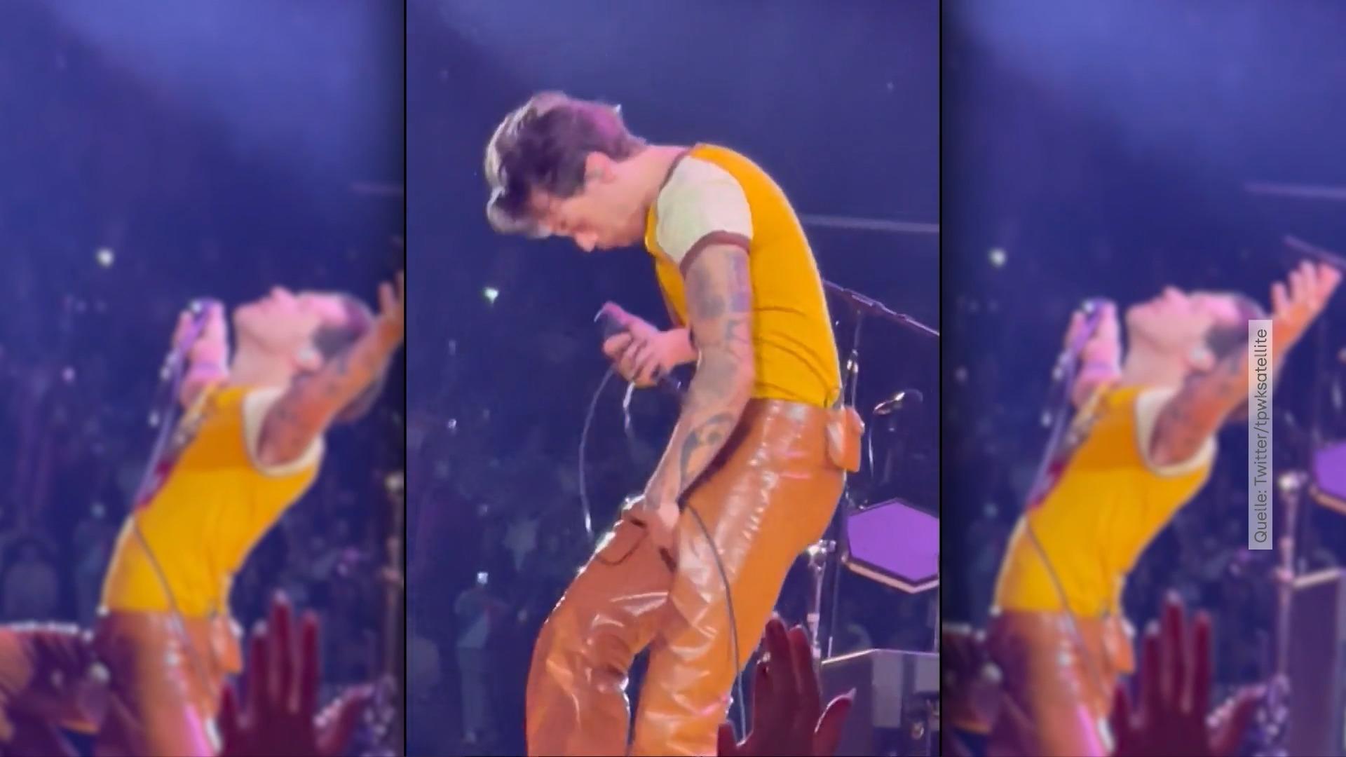 Harry Styles platzt auf der Bühne die Hose Ausgerechnet vor Aniston!