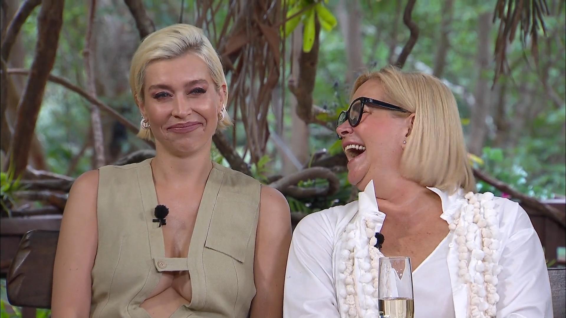 Claudia Effenberg und Verena Kerth sind die "Bayernbank" Das Dschungelcamp-Duo