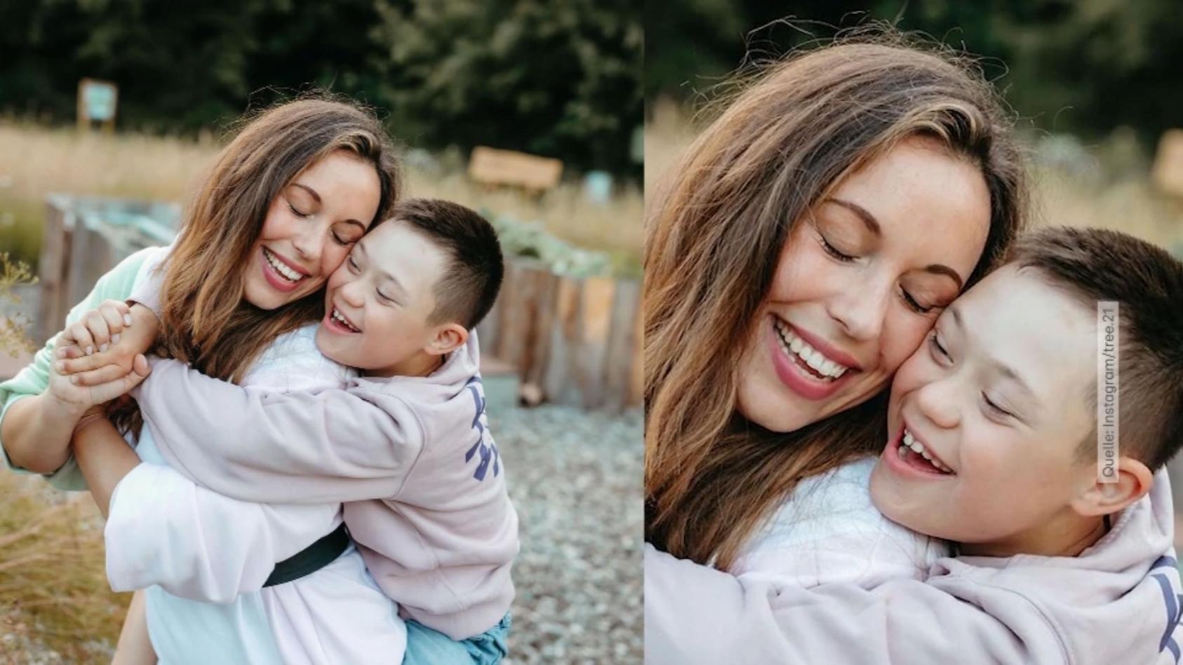 Ist es okay, mit seiner Behinderung Geld zu verdienen? Insta-Mum mit Down-Syndrom-Kind