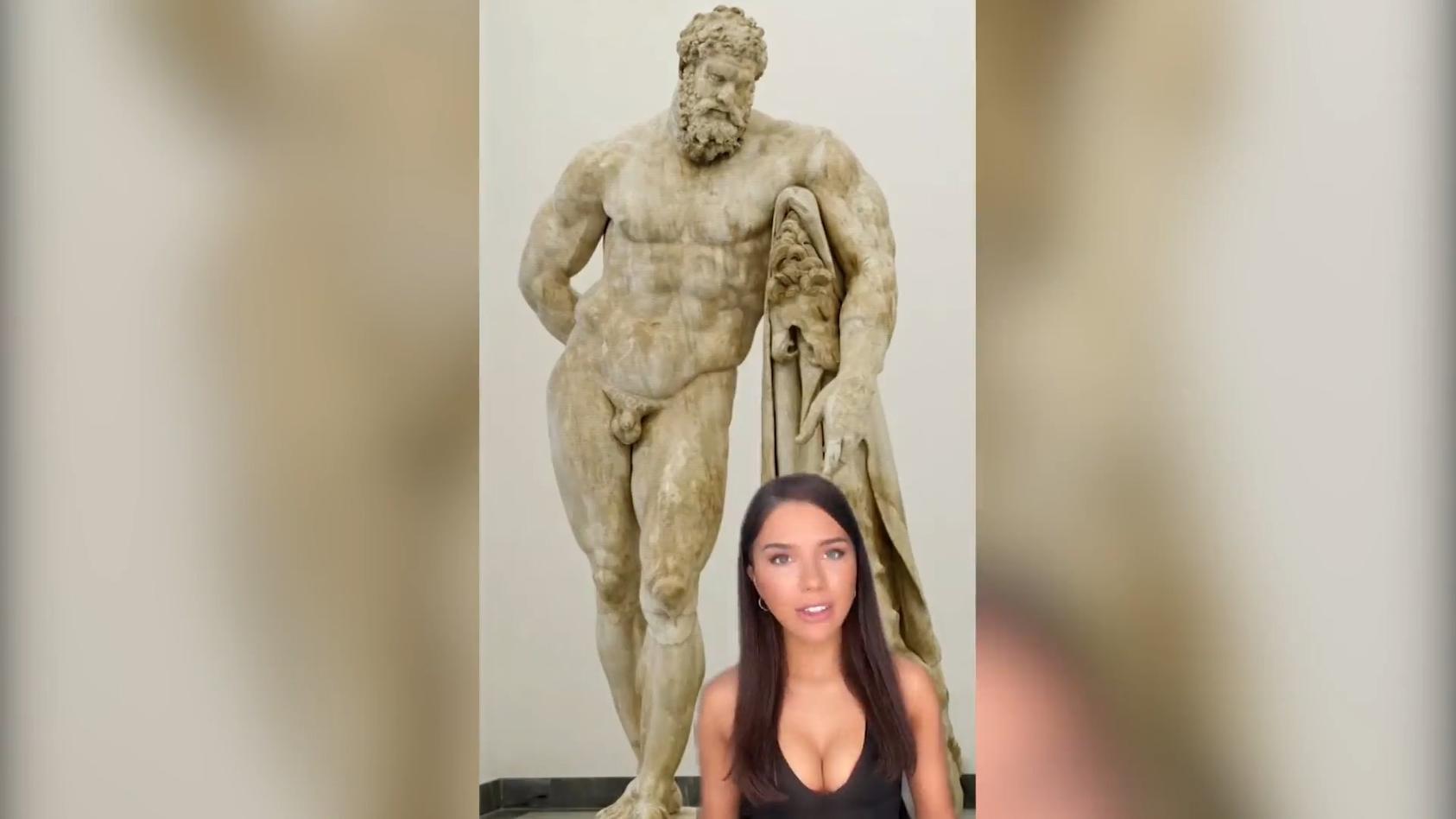Warum antike Statuen so kleine Penisse haben Only-Fans-Model erklärt