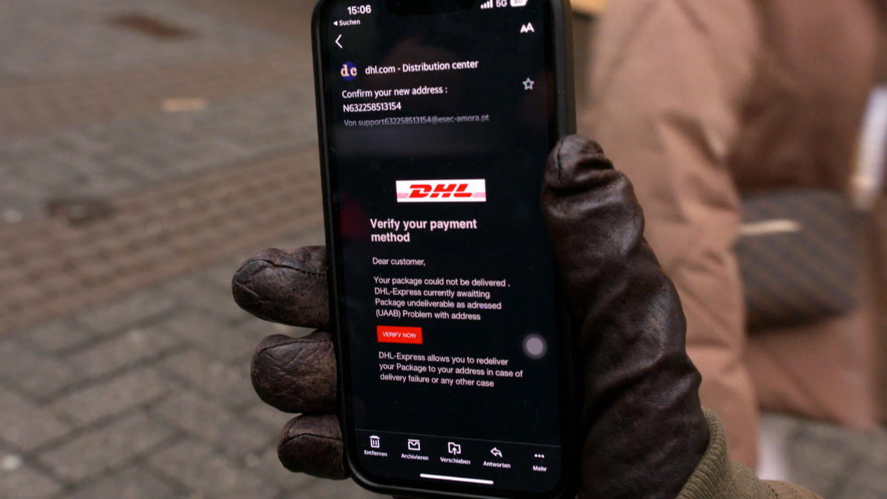 Vor dieser neuen Phishing-Masche warnt auch DHL Vorsicht, Falle!