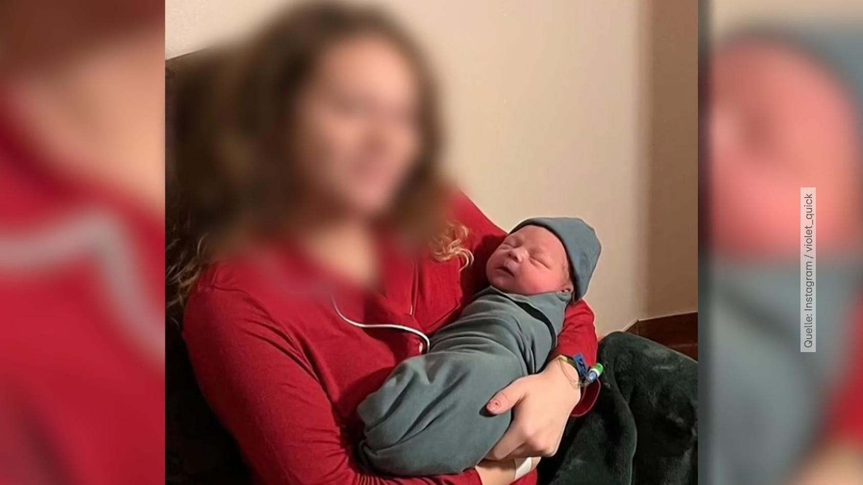 Kommt Rudy hier mitsamt Verhütungsmittel auf die Welt? Baby trotz Spirale!