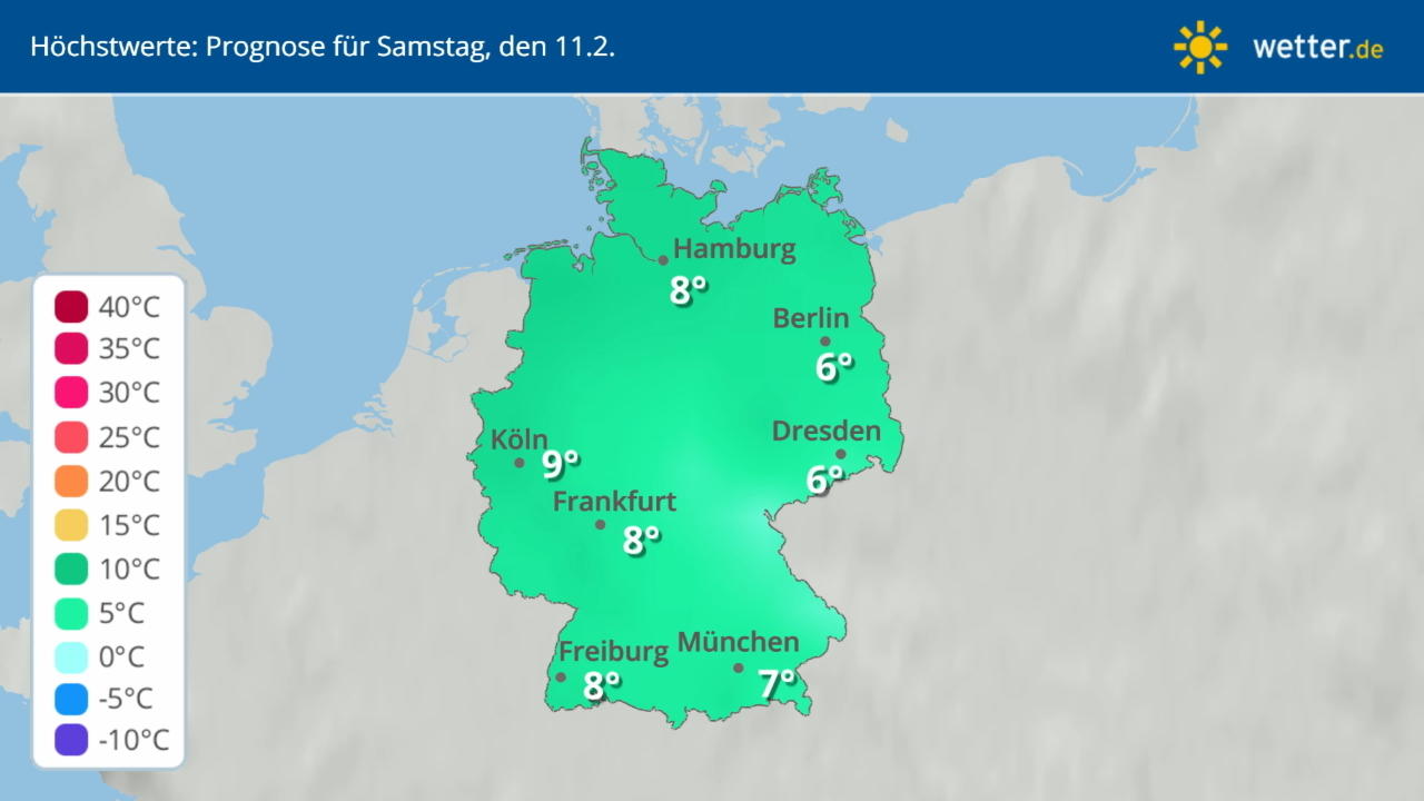 Wie warm oder kalt wird es in Deutschland? Im Video: Temperatur-Vorhersage für 14 Tage