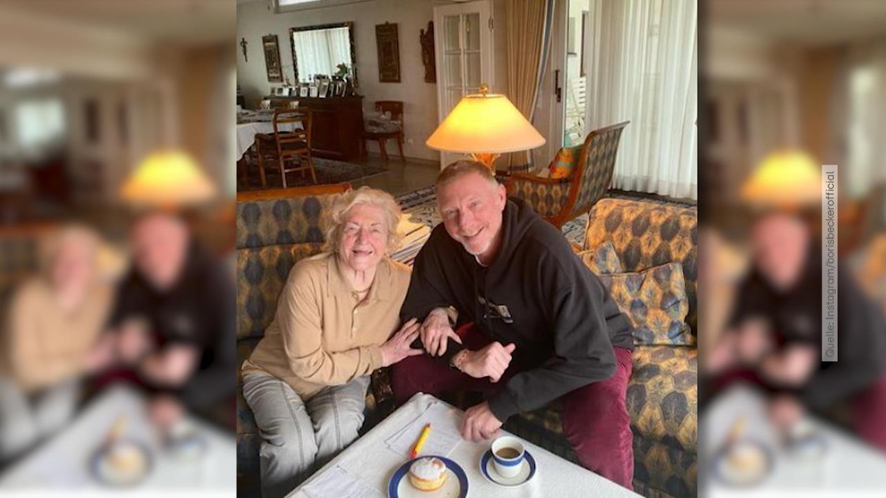 Boris Becker besucht seine Mama Elvira Tennis-Star unterwegs in der alten Heimat