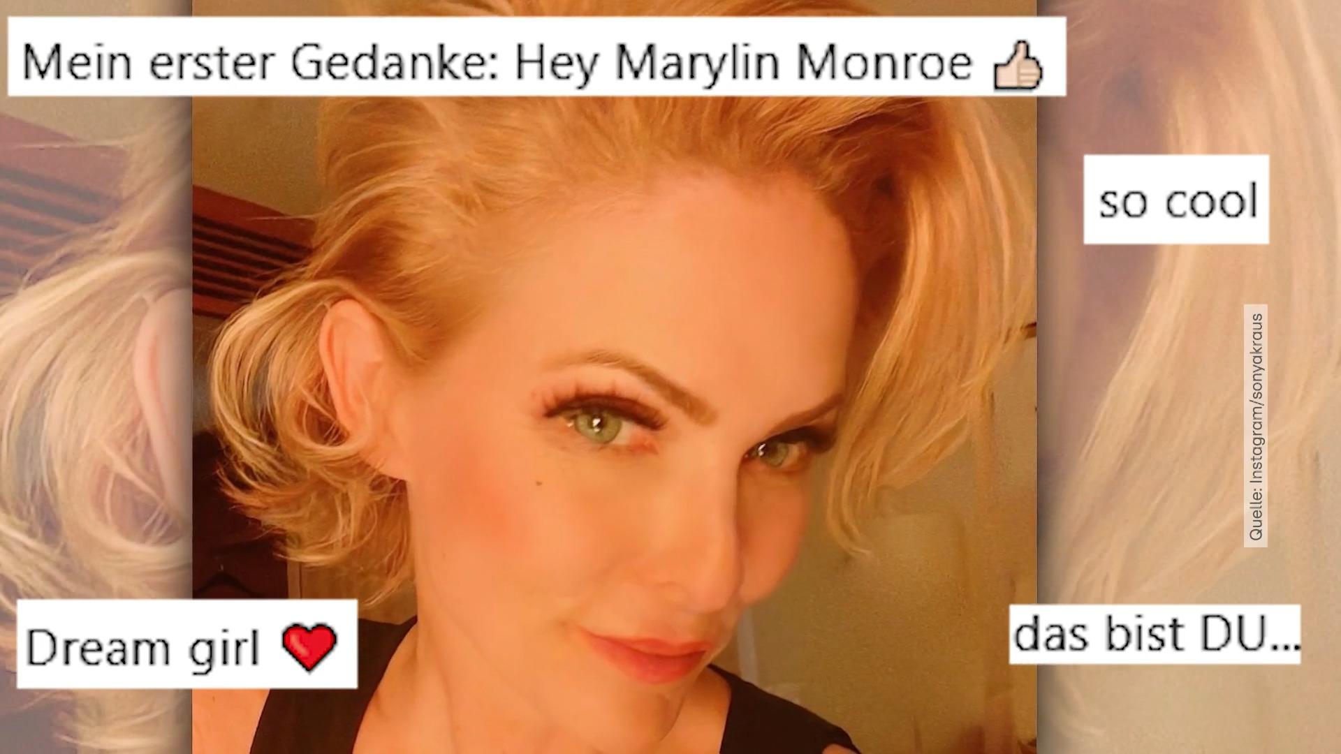 Schnipp, schnapp: Sonya Kraus präsentiert neuen Haar-Look VIP News von Jens Prewo