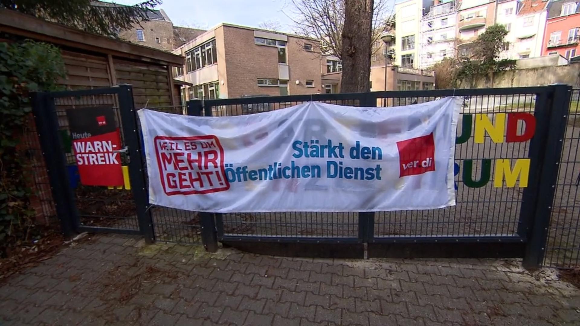 Im öffentlichen Dienst Warnstreiks