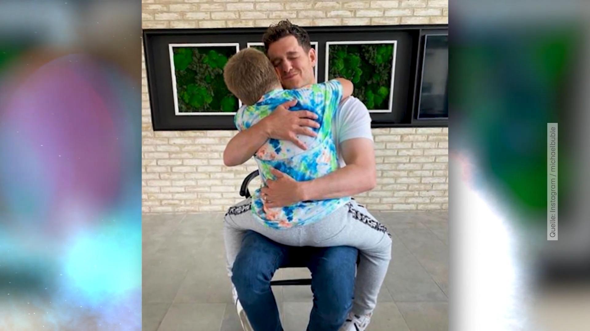 Michael Bublé: Krebs-Diagnose seines Sohnes veränderte ihn Neuer Blick auf das Leben