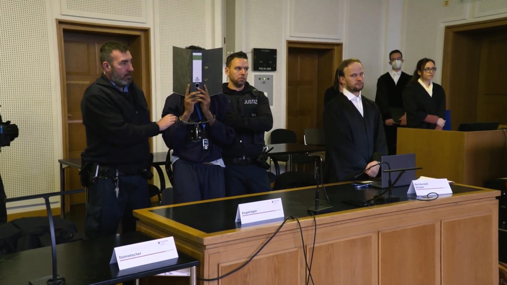 Überlebender von Messerangriff trifft auf Täter vor Gericht Messerangriff Ludwigshafen