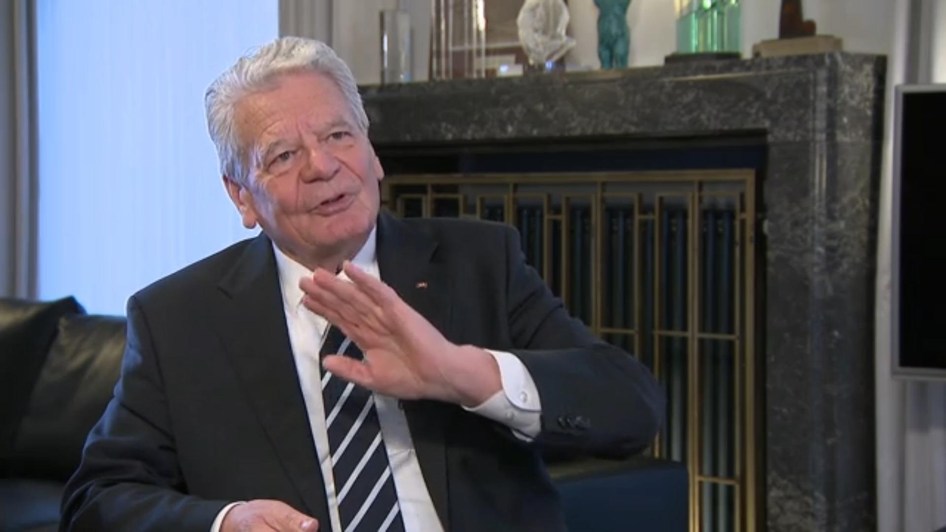 "Es kann sein, dass wir unsere Freiheit verteidigen müssen" Jaochim Gauck im Interview