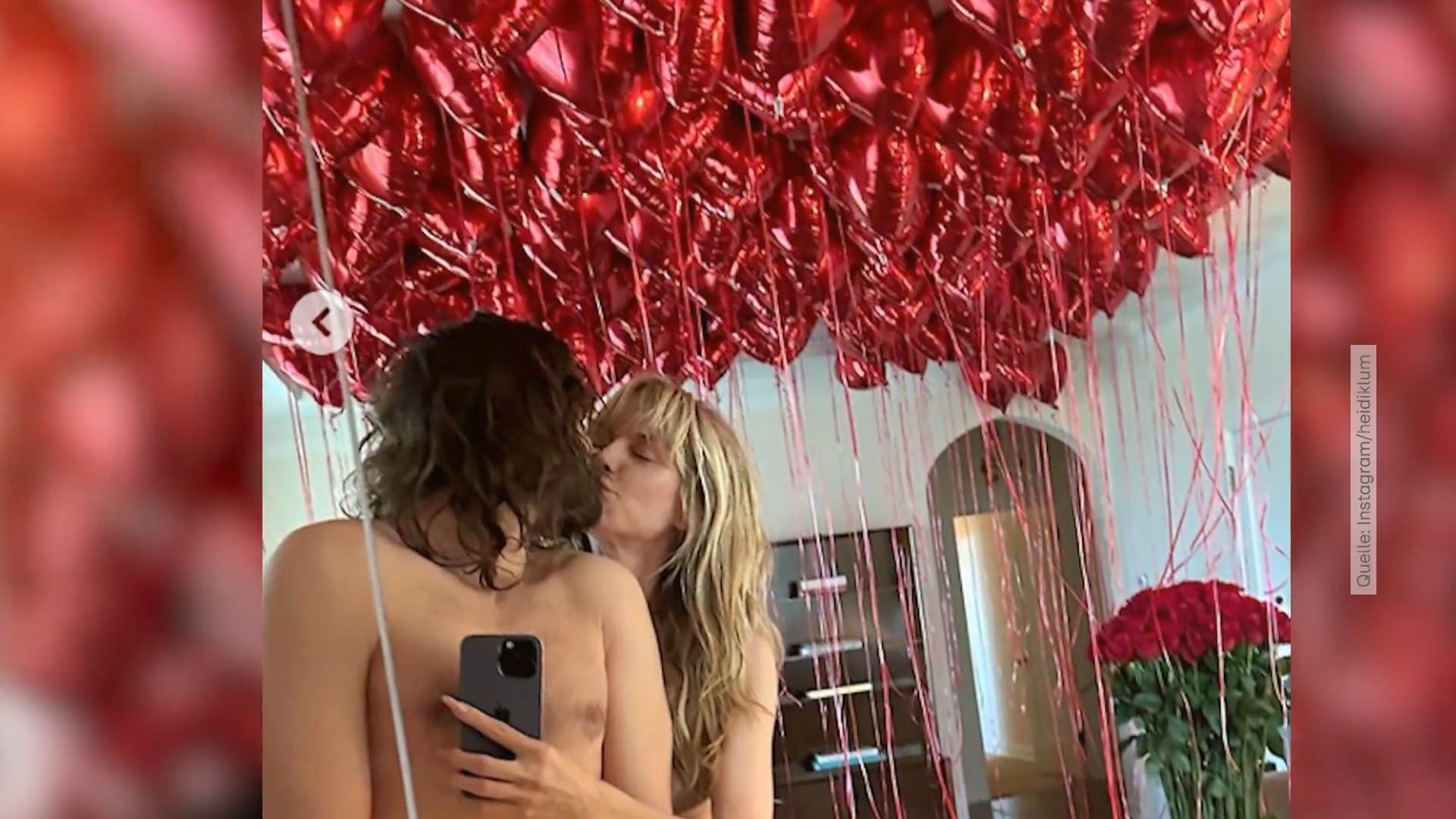 Heidi Klum und Tom Kaulitz feiern 4. Hochzeitstag Natürlich nackt