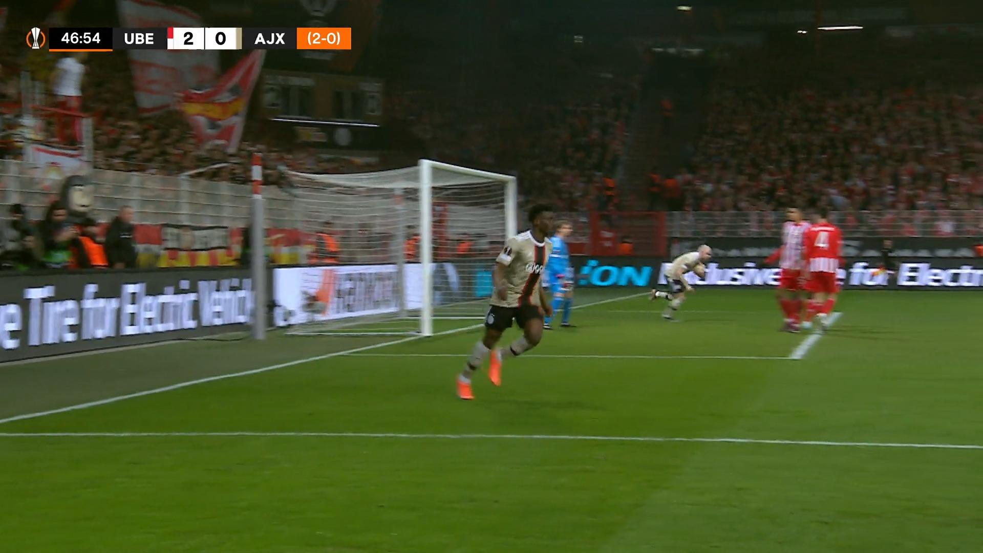 Ajax schockt Union nach der Pause Europa League
