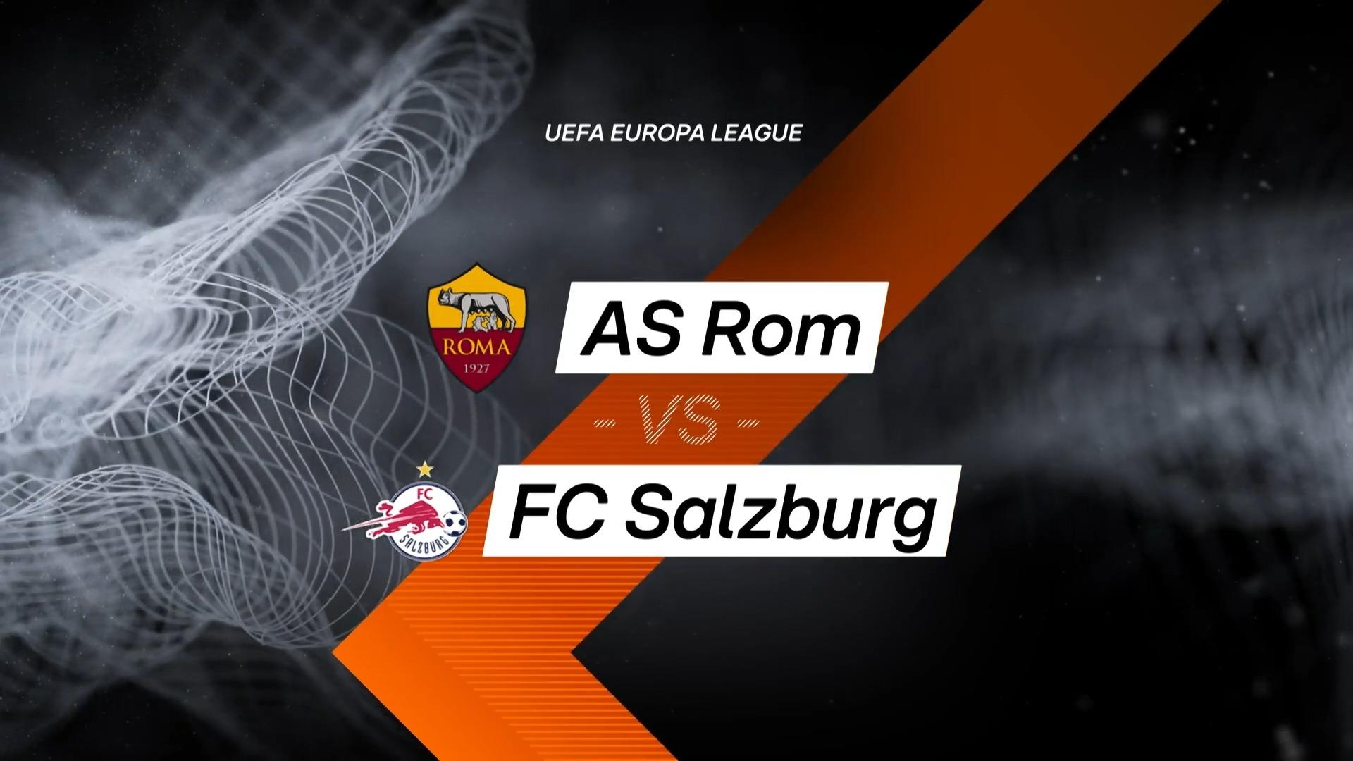 AS Roma vs. FC Salzburg in the long version AS Roma vs. FC Salzburg