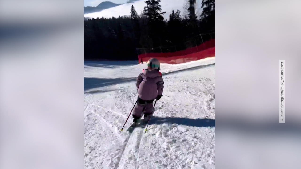 Neureuthers Tochter beeindruckt auf Skiern Der Apfel fällt nicht weit vom Stamm