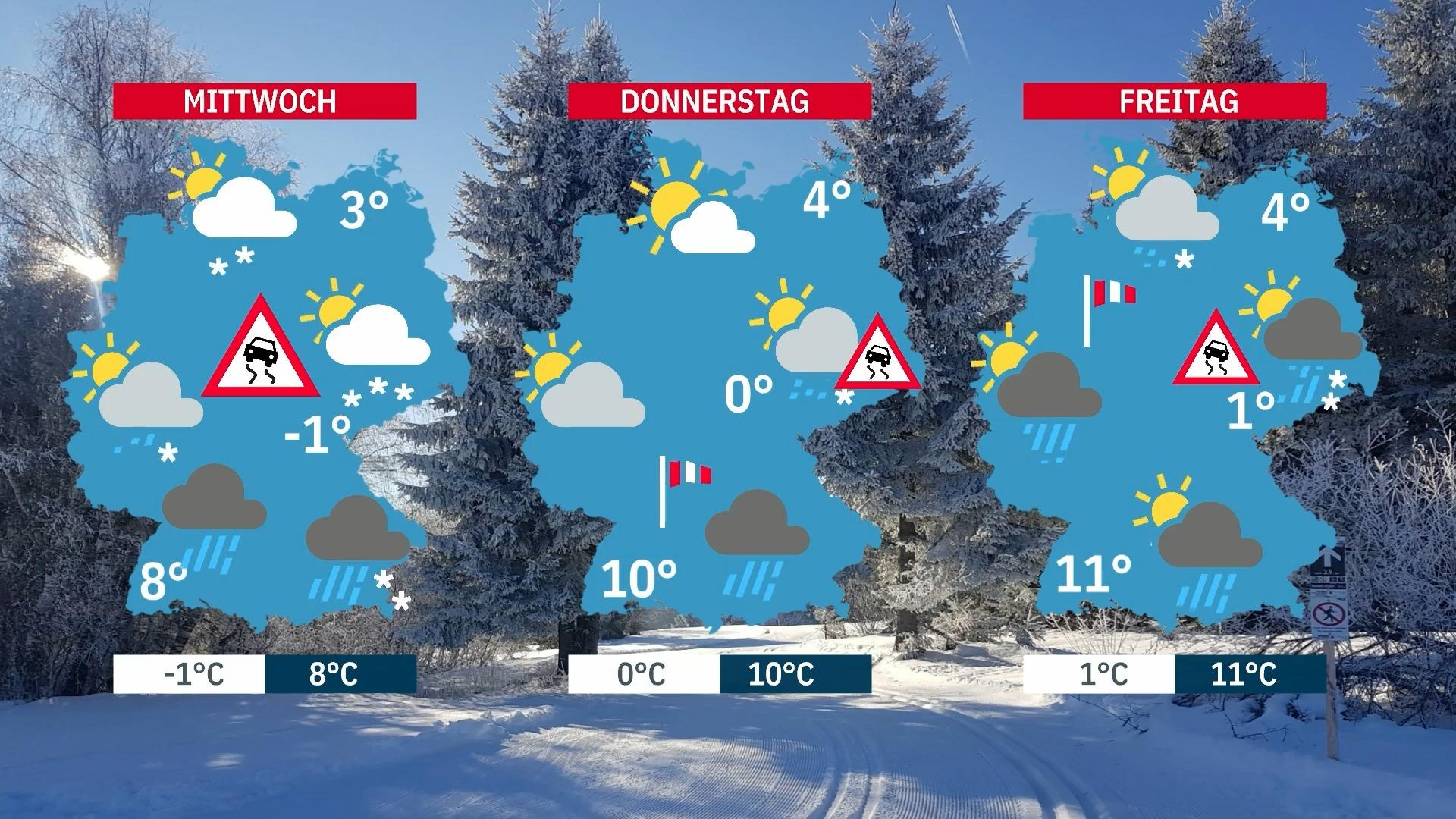 Wochenende hat Extremwetter-Potenzial Wetter-Roulette in Deutschland