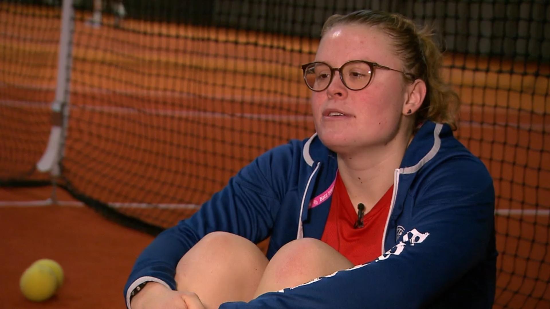 Sie ist schon Weltmeisterin ihres Fachs! Blinde Frau (23) zeigt unglaubliches Tennis-Talent
